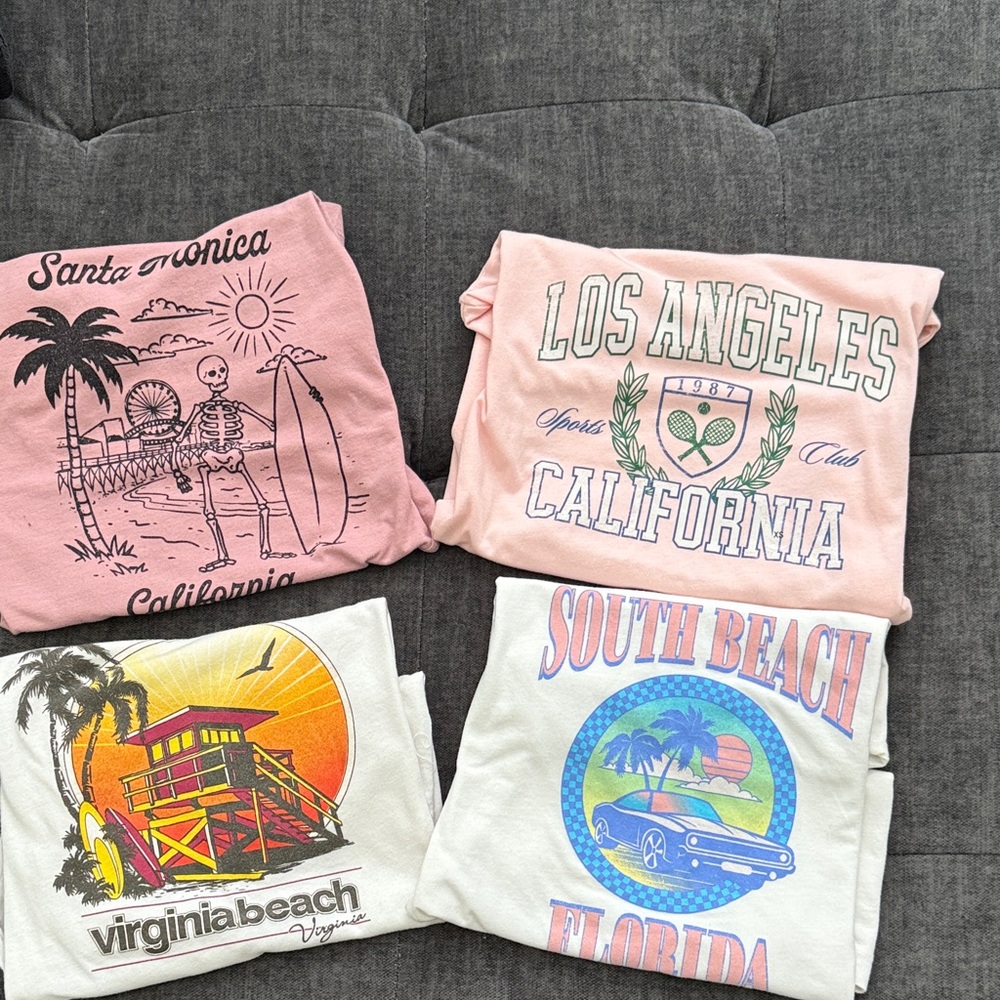 Graphic T-Shirts Set - XS Aero Classic Crew